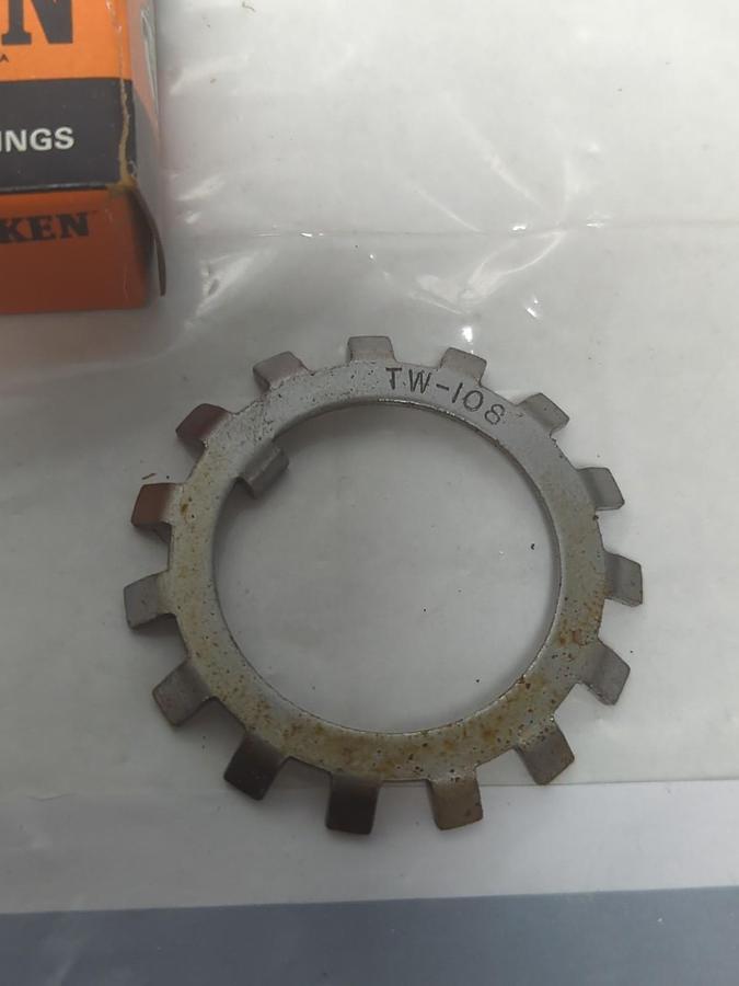 TIMKEN,TW108,BEARING LOCK WASHER NOS