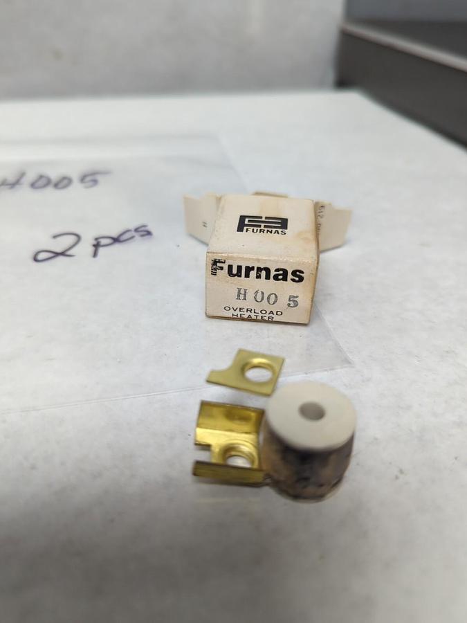 FURNAS,H005,THERMAL OVERLOAD HEATER ELEMENT LOT OF 2 NOS