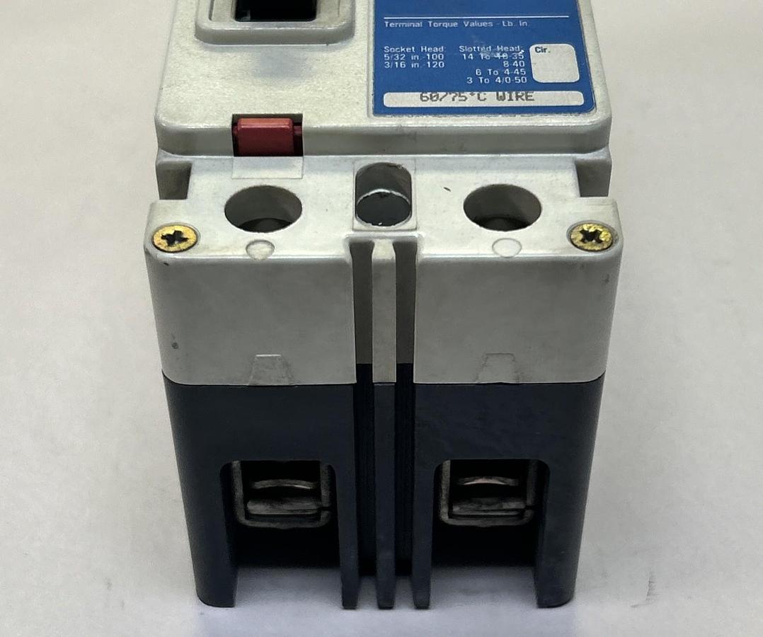 Used WESTINGHOUSE,FDB2020L,CIRCUIT BREAKER 20A 600V 2P
