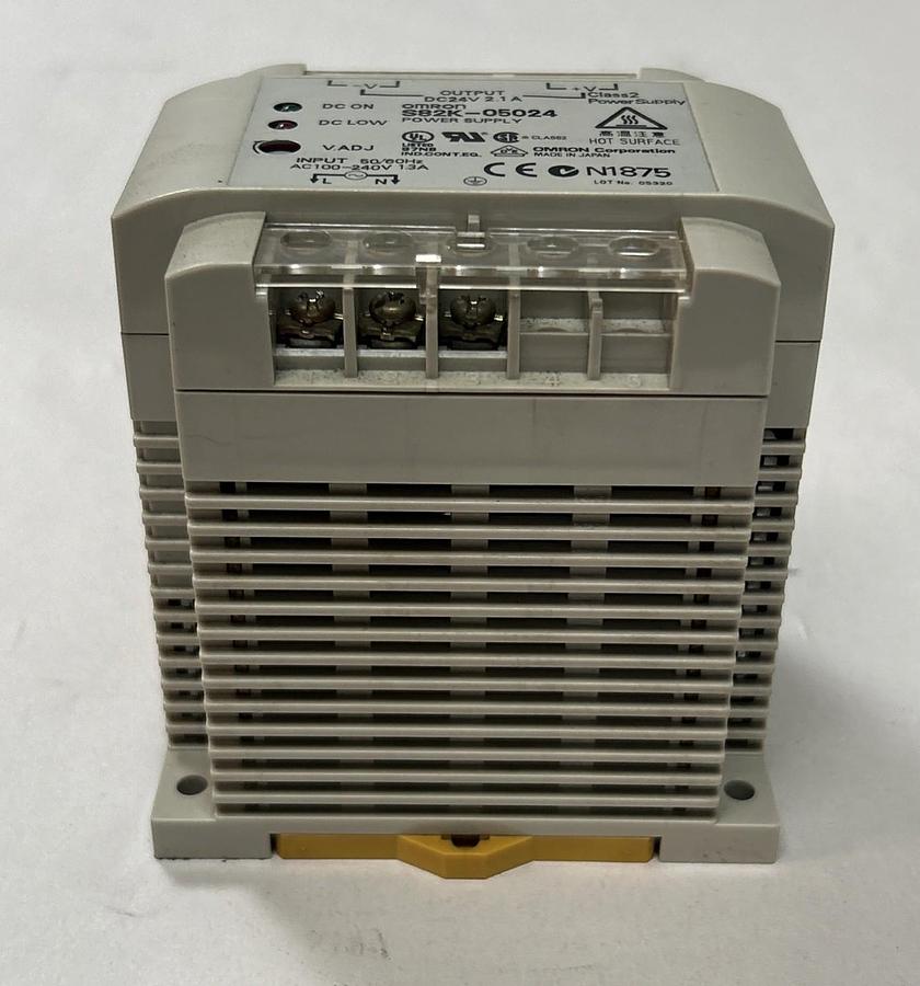 Used OMRON,S82K-05024,POWER SUPPLY