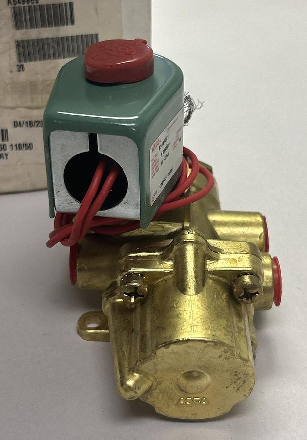 Used ASCO,8344B001,VALVE 120/60-110/50V NEW