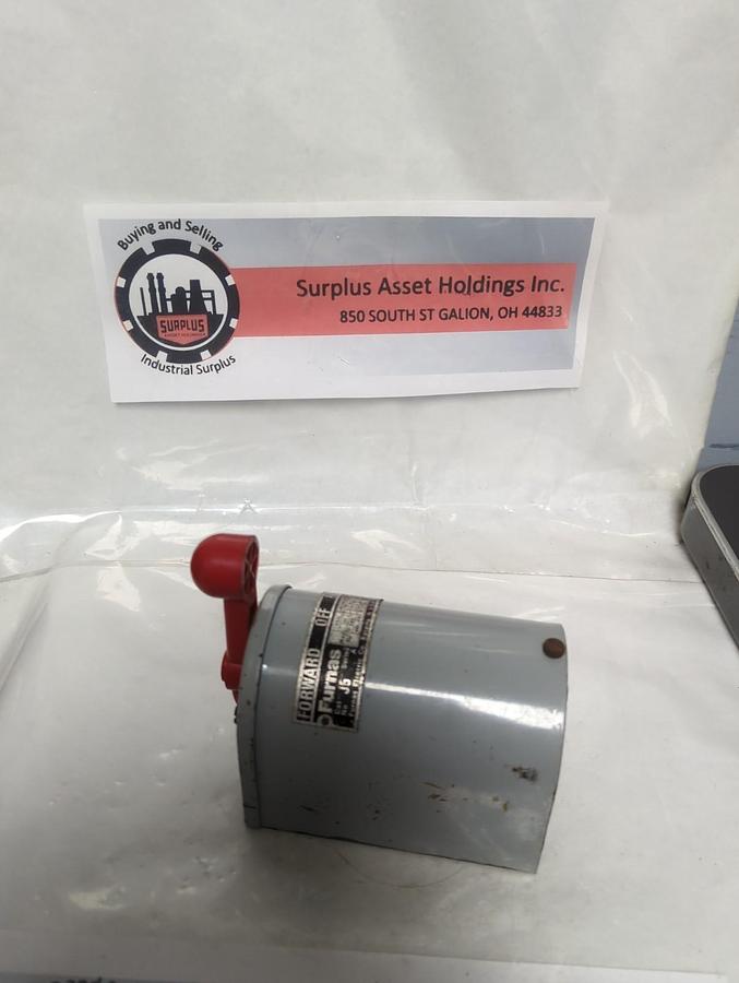 Used FURNAS,J5,DRUM SWITCH CONTROLLER SERIES A FOWARD-OFF-REVERSE PRE-OWNED