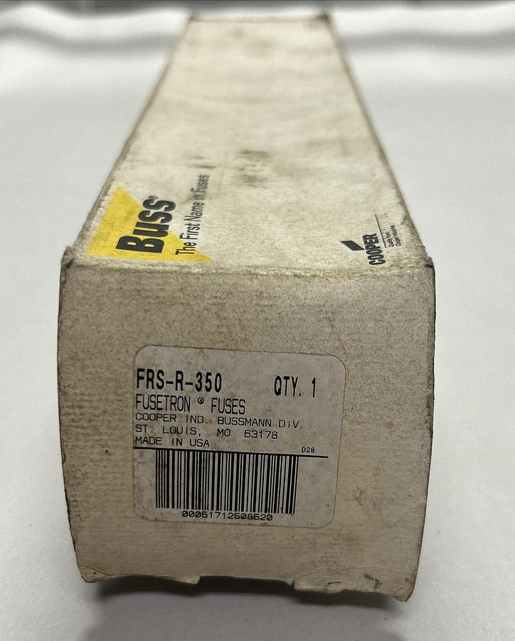 Used COOPER BUSSMANN,FRS-R-350,FUSE 350A 600V NEW
