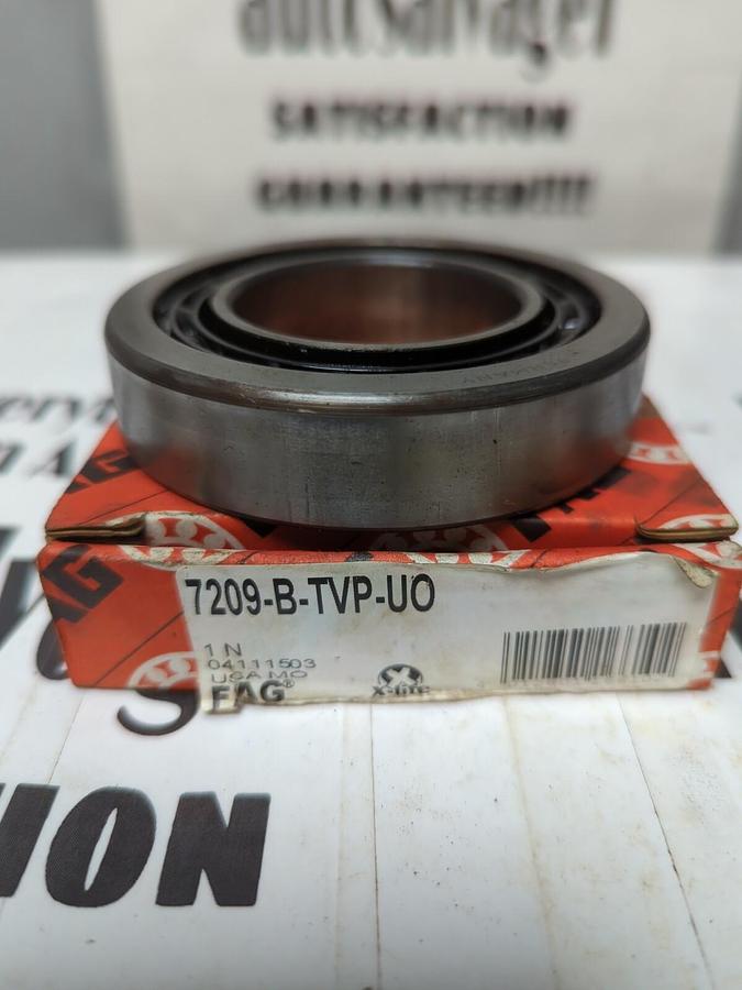 FAG,7209-B-TVP-UO,SINGLE ROW ANGULAR CONTACT BEARING NOS