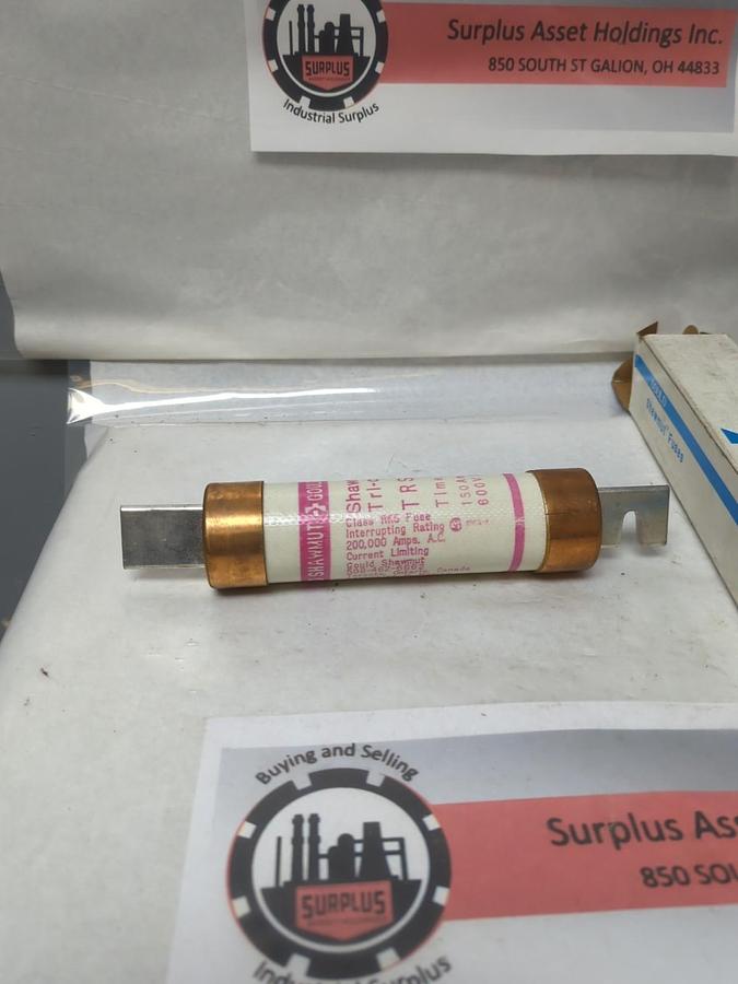 GOULD SHAWMUT,TRS150R,TRI-ONIC 150 AMP FUSE NOS