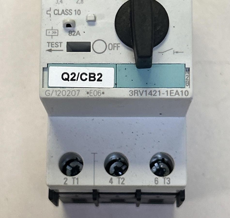 Used SIEMENS,3RV1421-1EA10,MOTOR STARTER