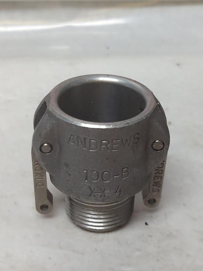 DIXON/ANDREWS,100-B,CAM & GROOVE COUPLER 1 INCH NOS