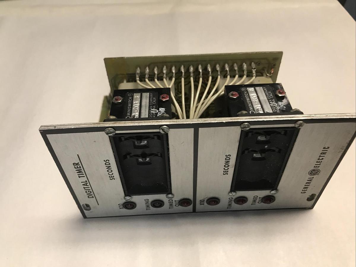 Used General Electric,IC3622GTCC4A,Digital Timer Card