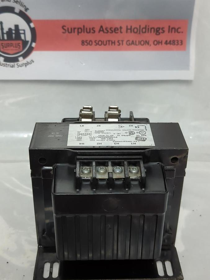 Used HPS,PT500MQMK,INDUSTRIAL CONTROL TRANSFORMER 500VA 50/60HZ PRE-OWNED