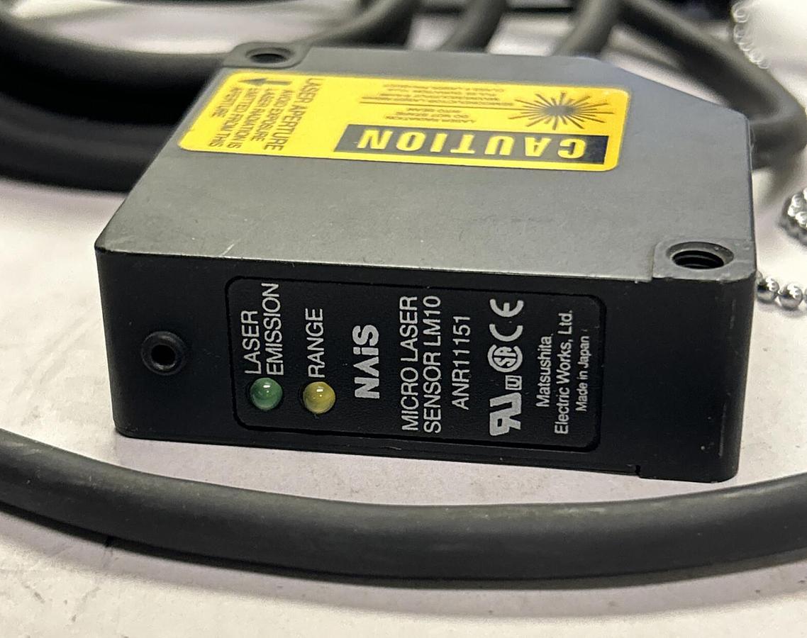 Used PANASONIC,ANR11151,MICRO LASER SENSOR