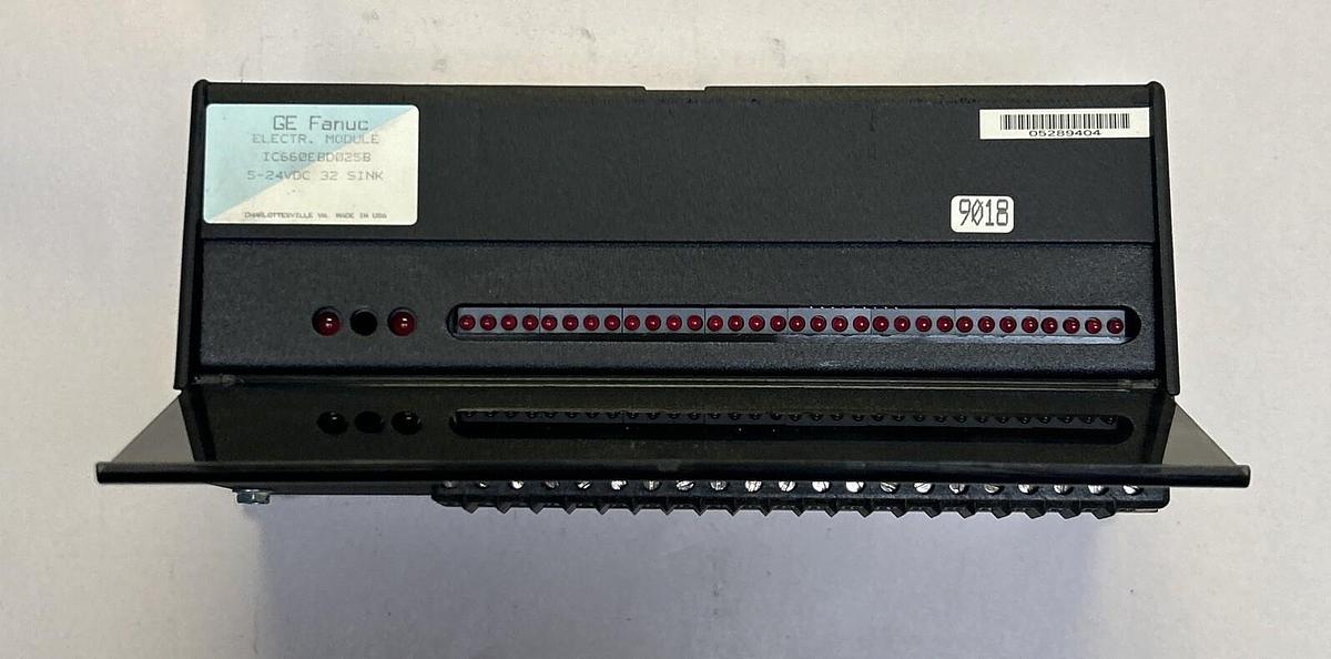 Used GE FANUC,IC660EBD025B,GENIUS BLOCK SINK I/O MODULE