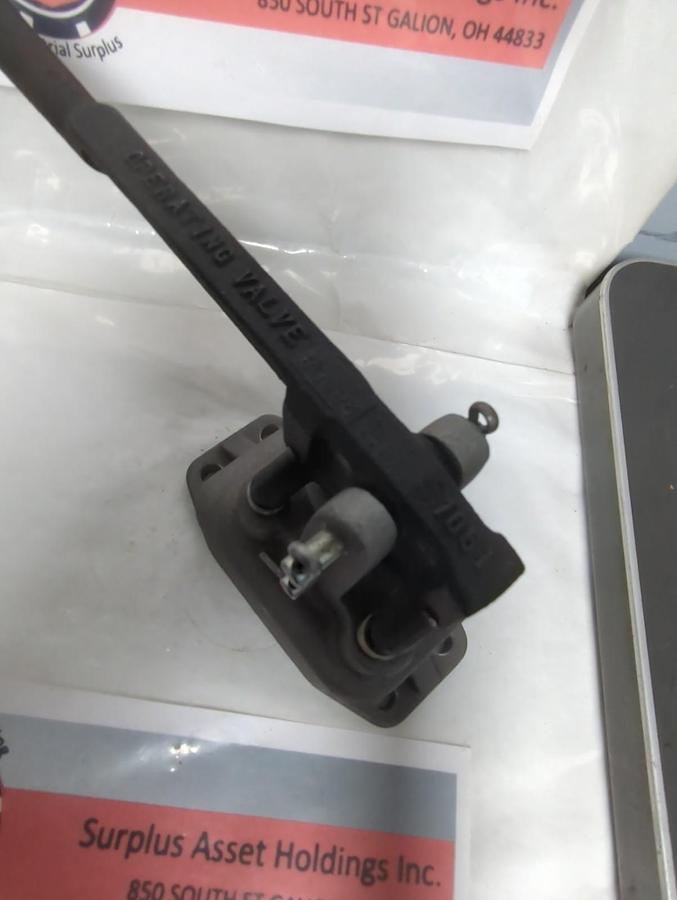 Used ROSS,3126A5007,HORIZONTAL HAND LEVER VALVE 0.3-10 BAR PRE-OWNED