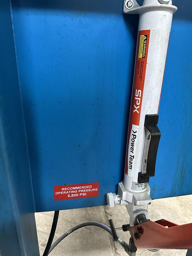 Used Therma-Tron-X Environmental 26 Plates 6800PSI 96" Filter Press