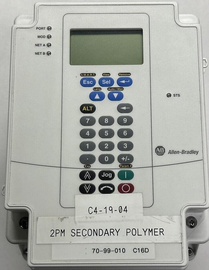 Used ALLEN BRADLEY,20AD8P0C3AYNNNC0,VFD SER A AC DRIVE POWERFLEX 70 3PH 8A 3.7KW 5HP