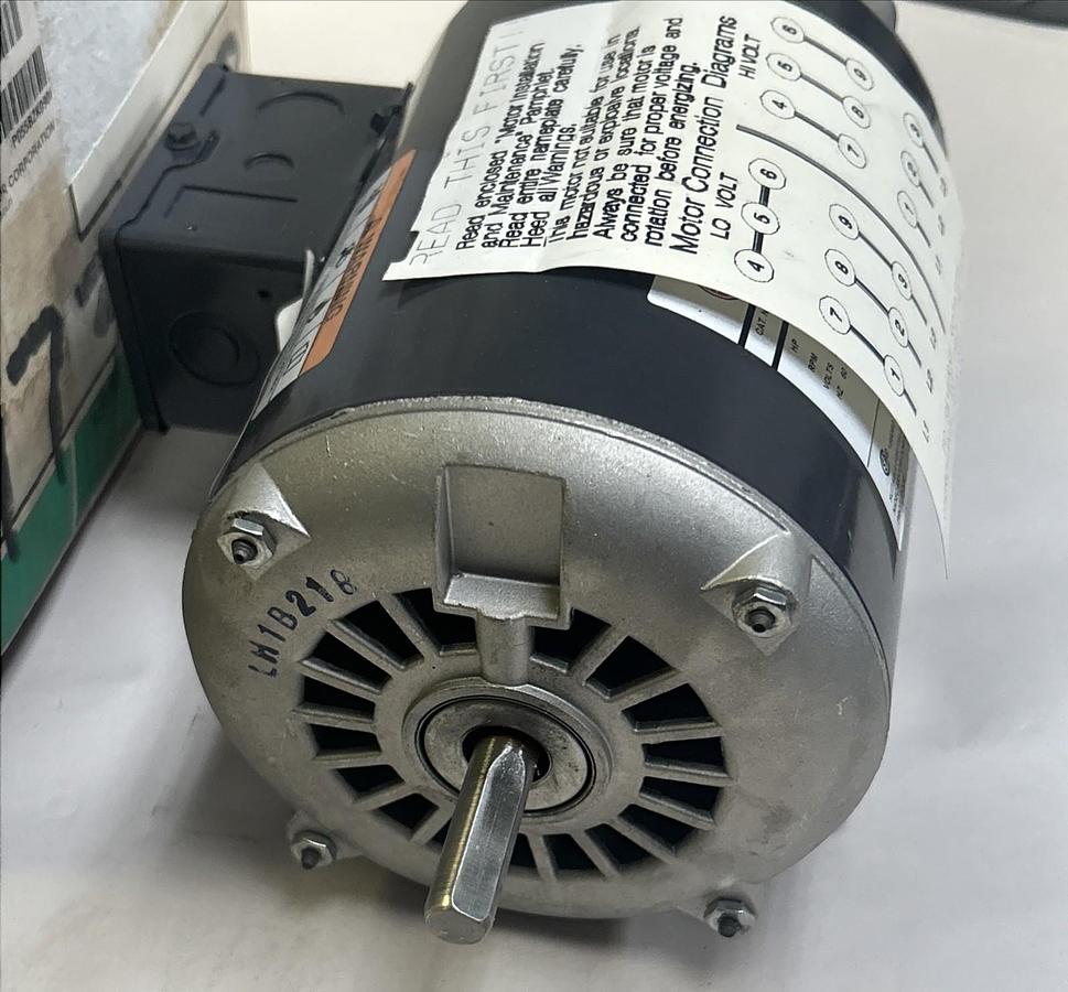 US MOTORS,D34S1B,MOTOR 3/4HP 3450RPM 230/460V 3PH 48 FRAME