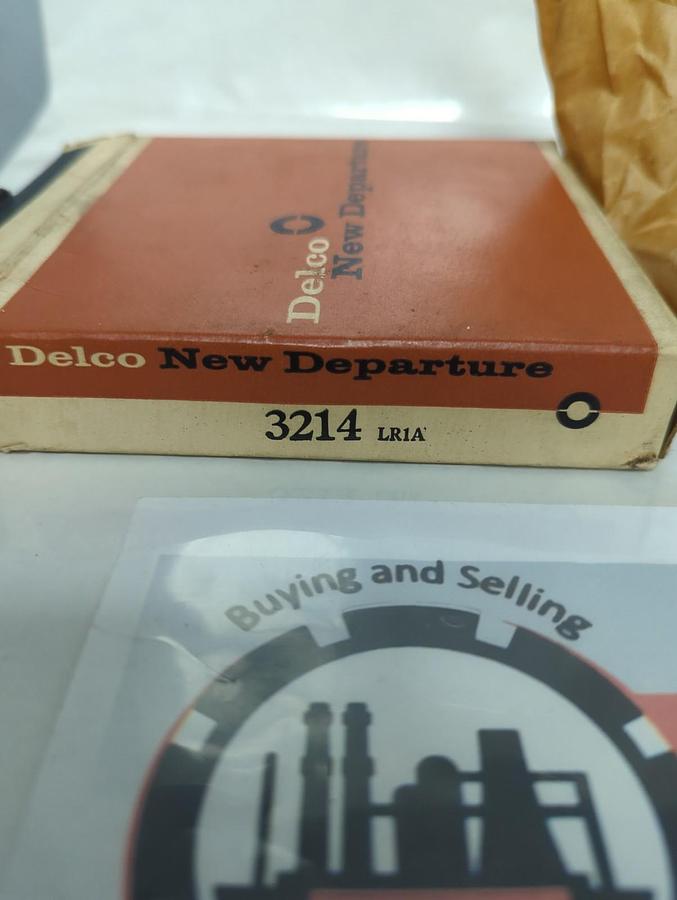 DELCO NEW DEPARTURE,3214,DEEP GROOVE BALL BEARING NOS