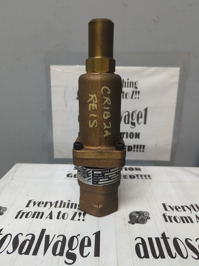 CASH ACME,K-10 3/4,RELIEF VALVE SET  50 PSI