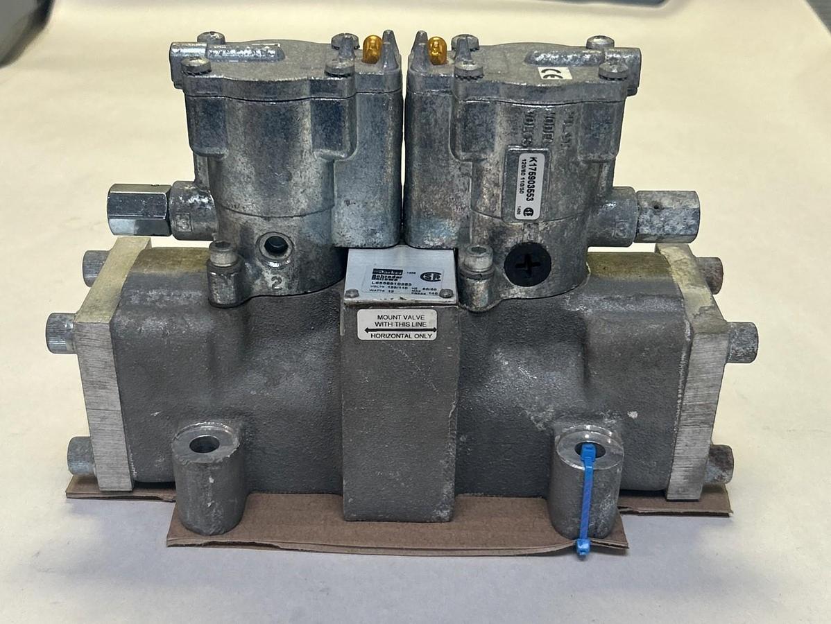 Used PARKER,L6558910253,SOLENOID VALVE