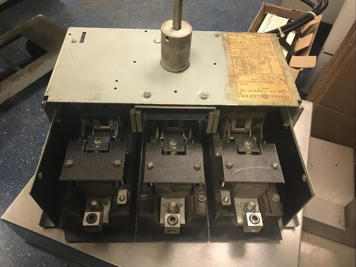 Used GE General Electric,THMA-35-NF,Disconnect Switch
