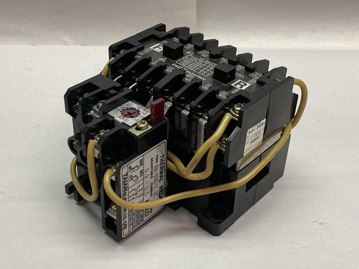 Used Taian,CL-4L,Electronic Contactor w/Thermal Relay RH-10E/1.2C