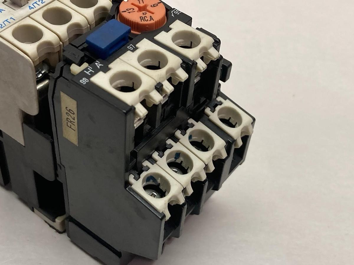 Used Mitsubishi,S-N11,Magnetic Contactor 20A w/TH-N12KP Overload Relay