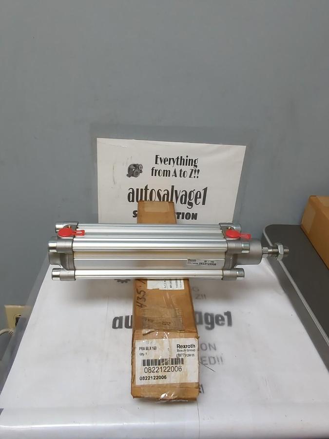 REXROTH,0822122006 PRA 50X160,PNEUMATIC ACTUATOR CYLINDER NOS