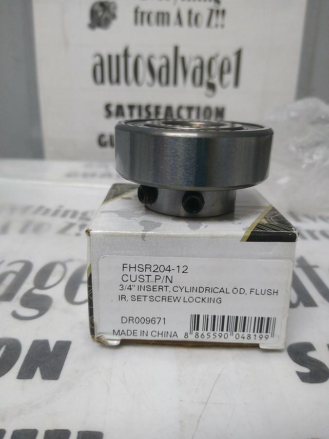 PEER,HSR204-12,INSERT BALL BEARING NOS