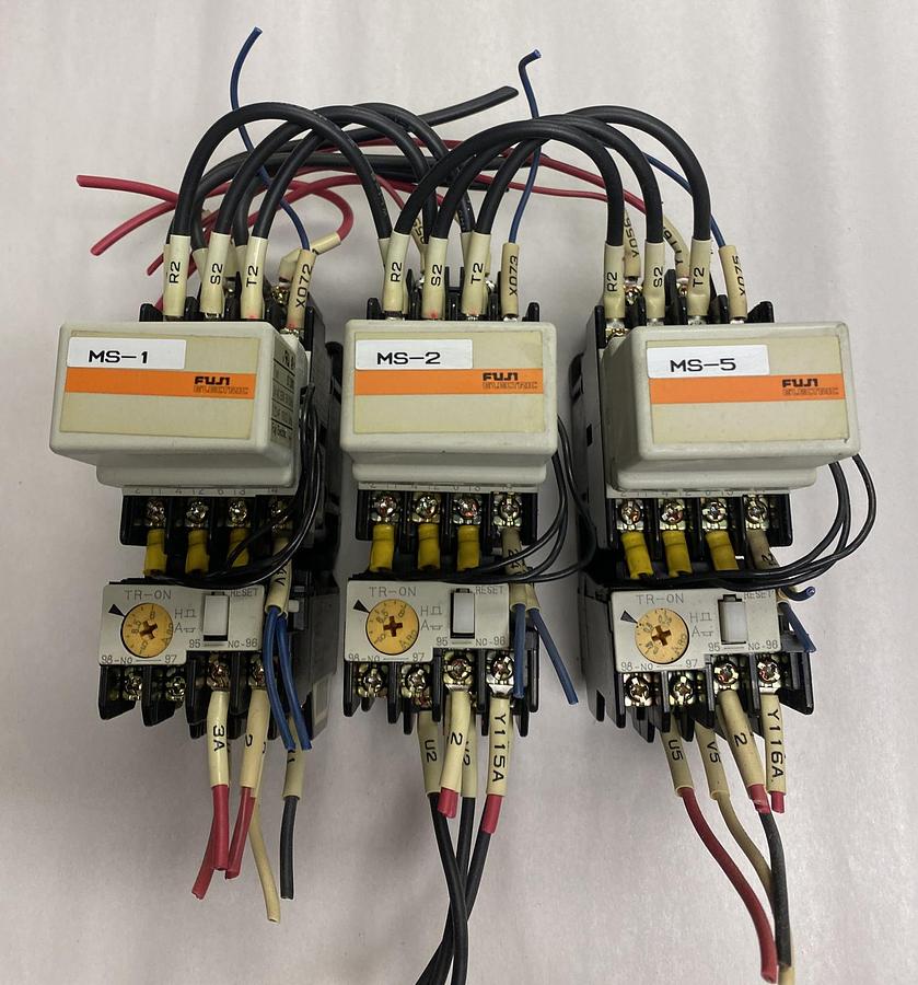 Used FUJI,SC-03 SC11AA,MAGNETIC CONTACTER LOT OF 3
