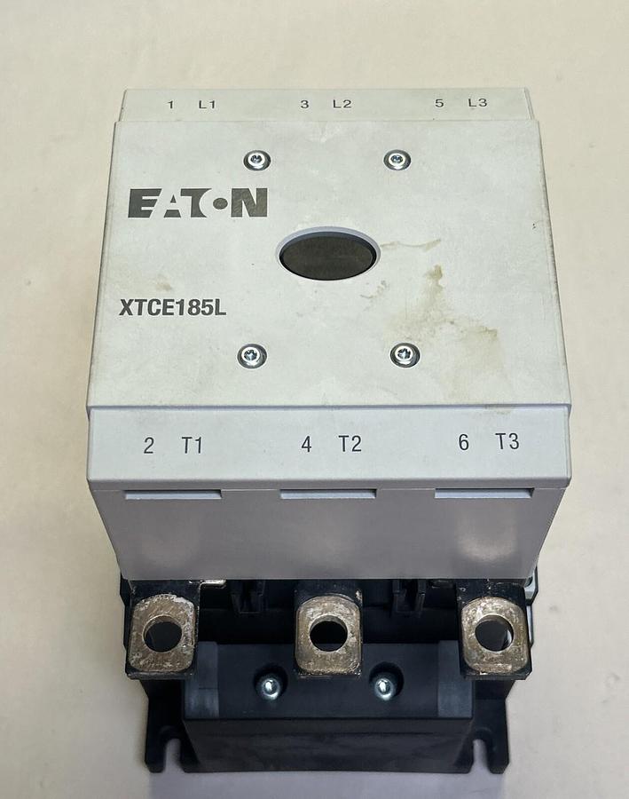 Used EATON,XTCE185L,CONTACTOR 225A 600V