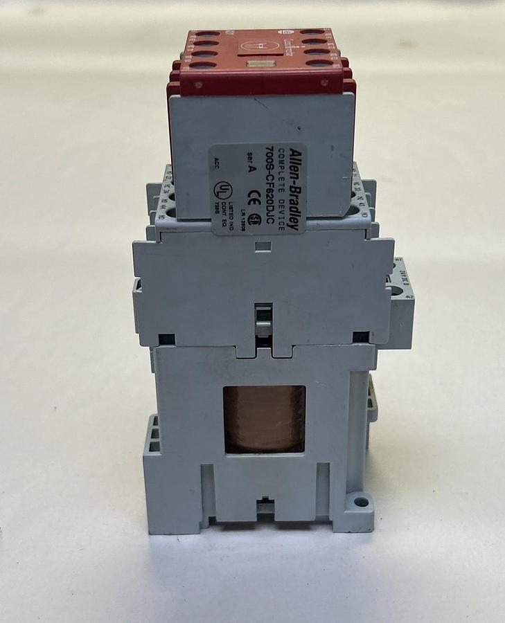 Used ALLEN BRADLEY,700S-CF620DJC,CONTACTOR 24VDC COIL