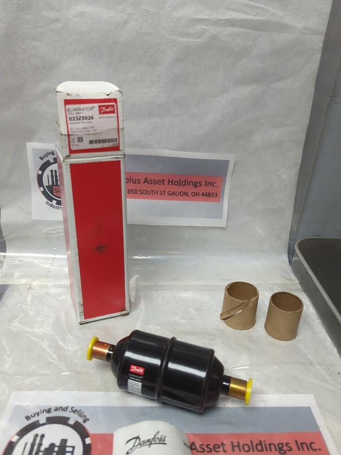 DANFOSS,023Z5026,HERMETIC FILTER DRIER 1/2 INCH NOS
