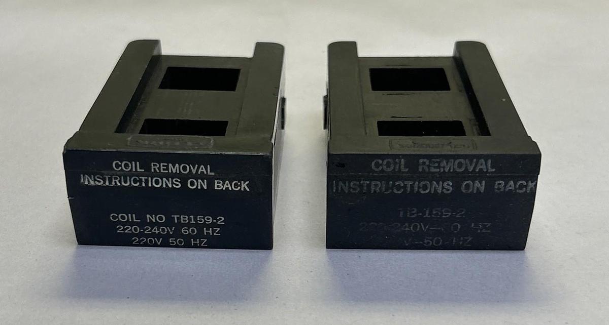 Used CLARK,TB159-2,COIL 110-120V LOT OF 2