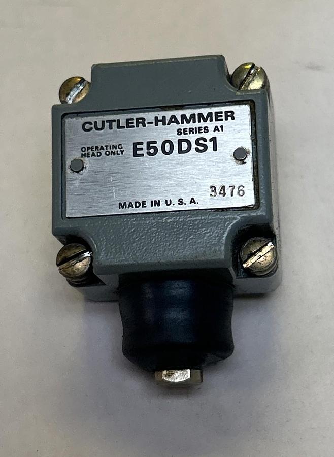 CUTLER-HAMMER,E50DS1,LIMIT SWITCH OPERATING HEAD NOS