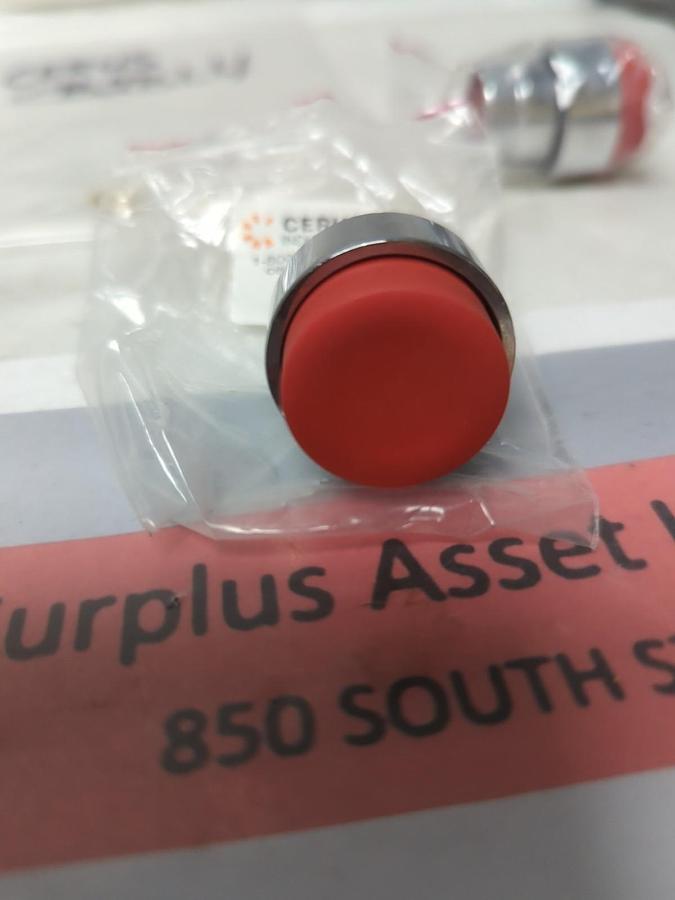 CERUS,CB2BL4,PUSHBUTTON RED LOT OF 3 NOS