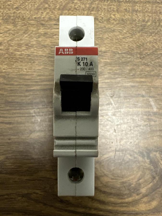 Used ABB,S271K10A,10 Amp Circuit Breaker