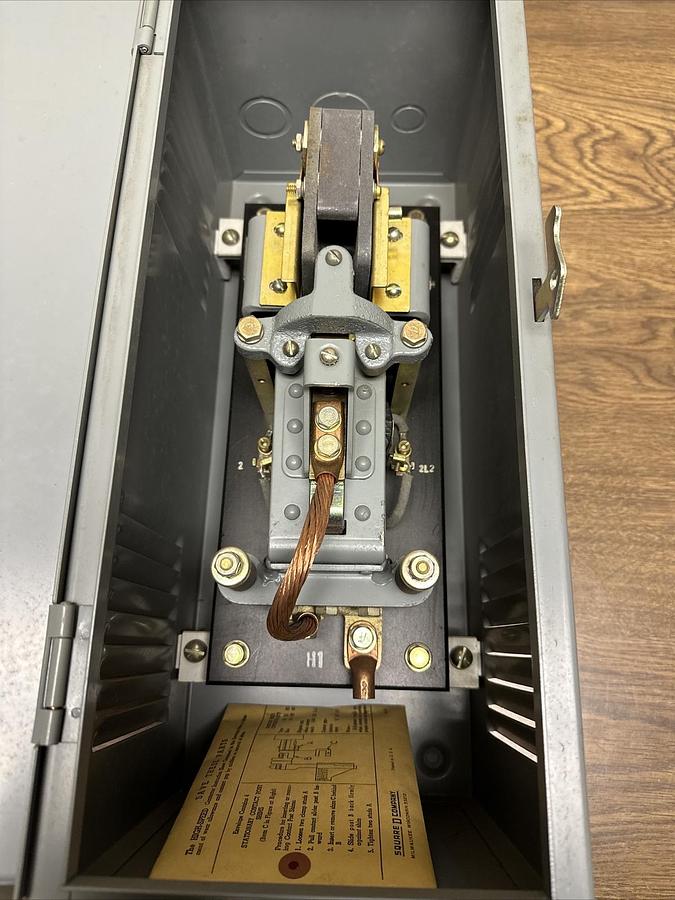 Square D,Class 8990 Type HBG-1,Size 1 High Speed Welder Contactor