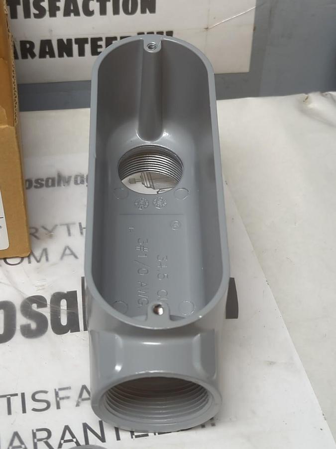 APPLETON,LB150-A,FORM 85 ALUMINUM 1-1/2 INCH CONDUIT BODY NEW
