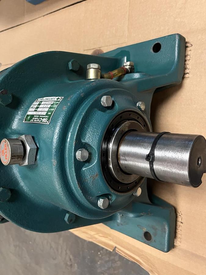 Used SUMITOMO,HM3160B,SM-CYCLO GEARMOTOR 7.5HP 60.3RPM RATIO 29