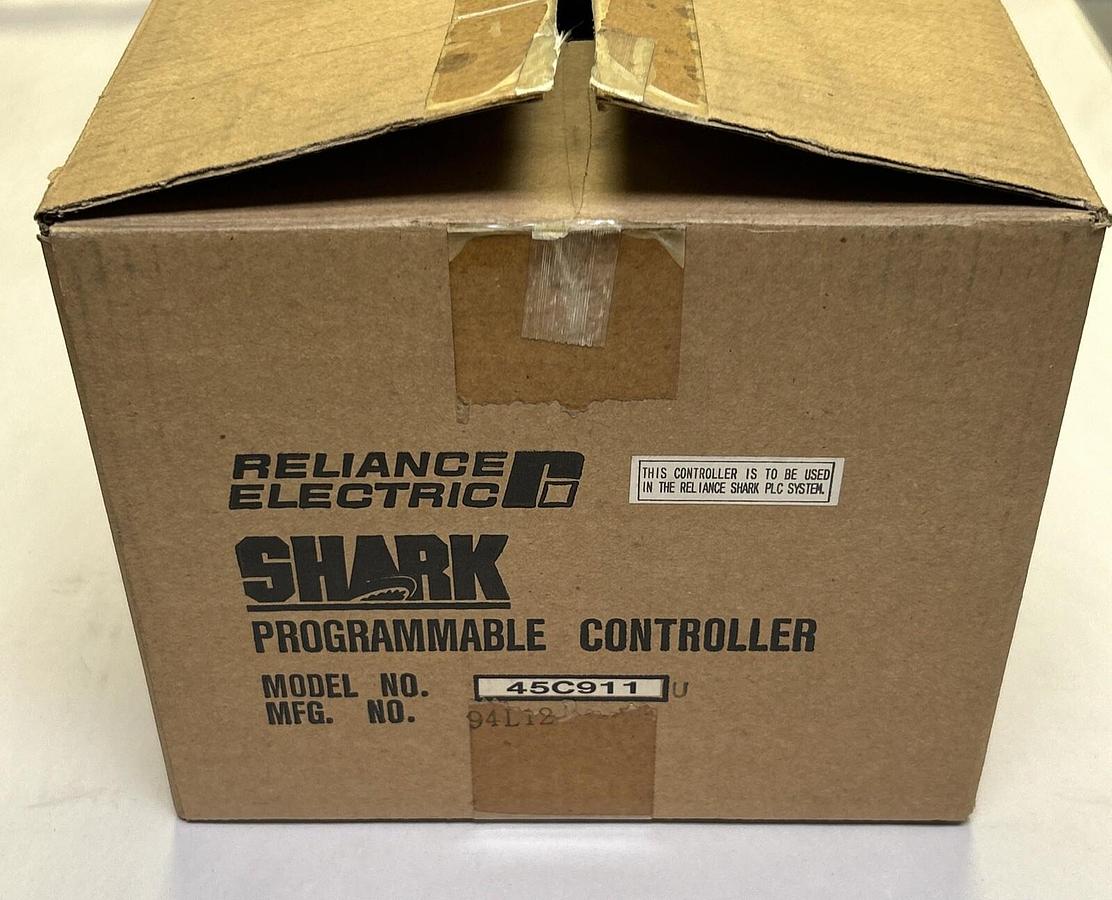 Used RELIANCE,45C911,4 SLOT PLC RACK NEW