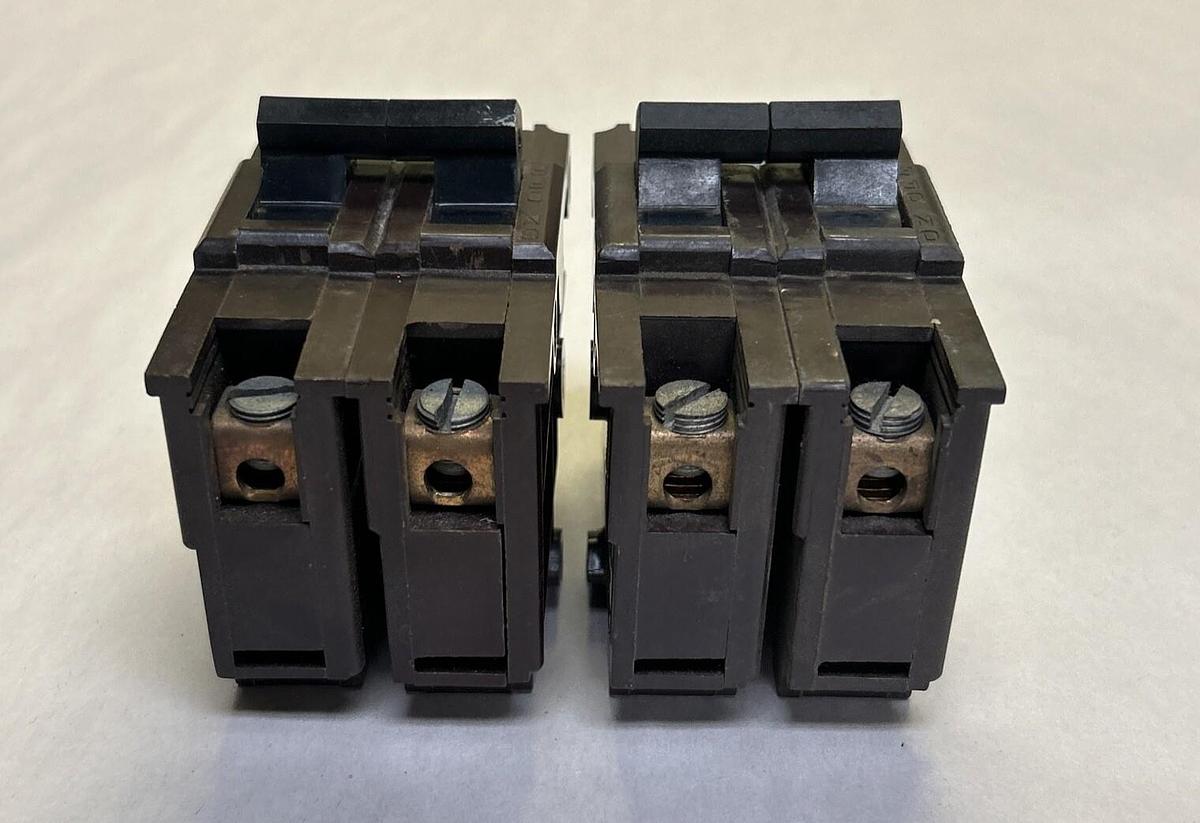 Used FEDERAL PACIFIC,NA230,CIRCUIT BREAKER 30A 120/240V 2P LOT OF 2