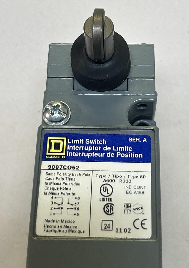SQUARE D,9007C062,LIMIT SWITCH NOS