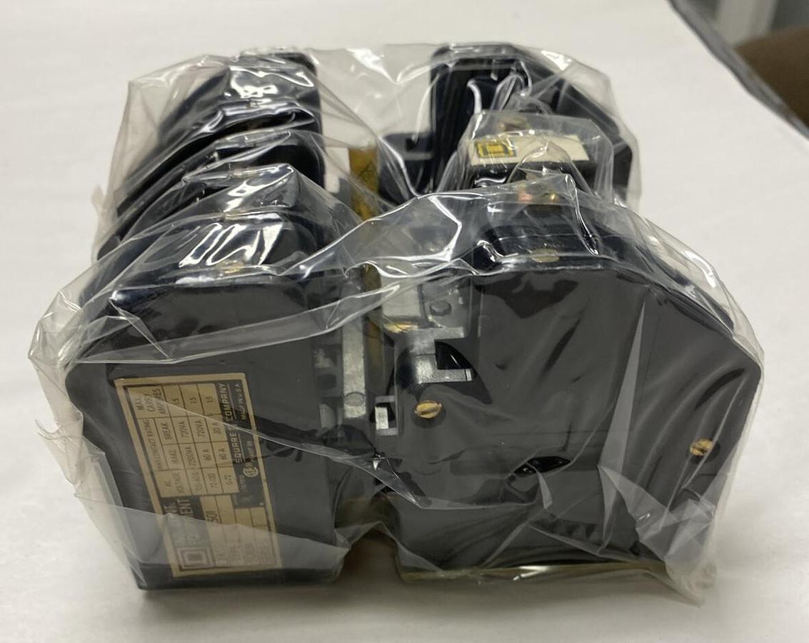 Square D,8501 H0-80,AC Relay Control Series D 15AMP Coil 110/120V 50/60HZ NOS