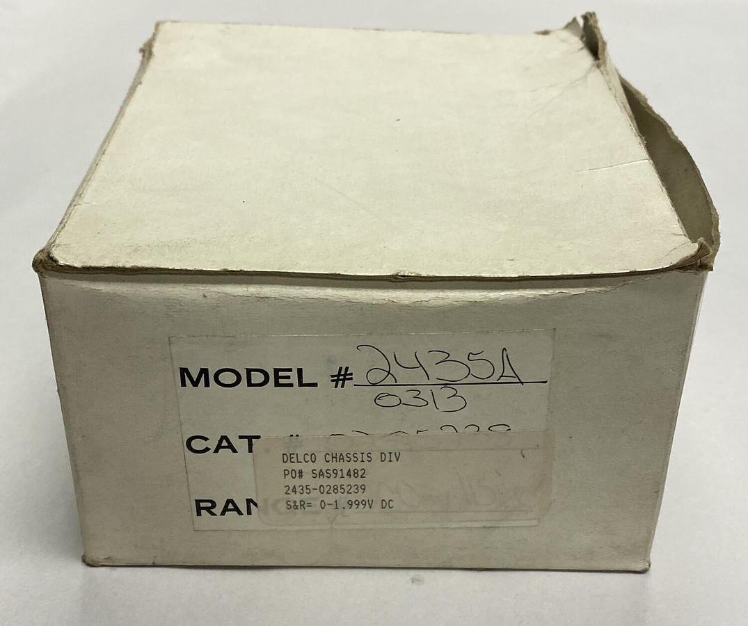 WESTCON,2435A-0285239,DIGITAL PANEL METER NOS