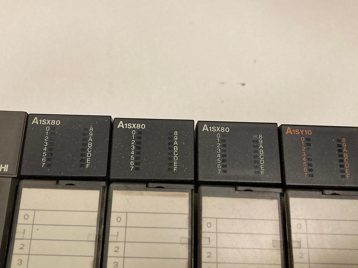 Used Mitsubishi,A1S62P/A1SCPU-S1/A1SX80/A1SY10/A1SX80,Rack