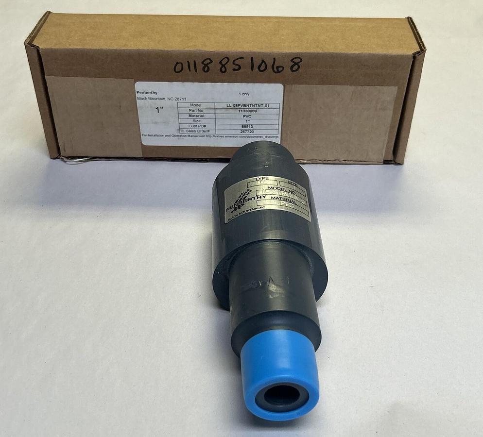 PENBERTHY EMERSON,LL-08PVBNTNTNT-01,VALVE NOS