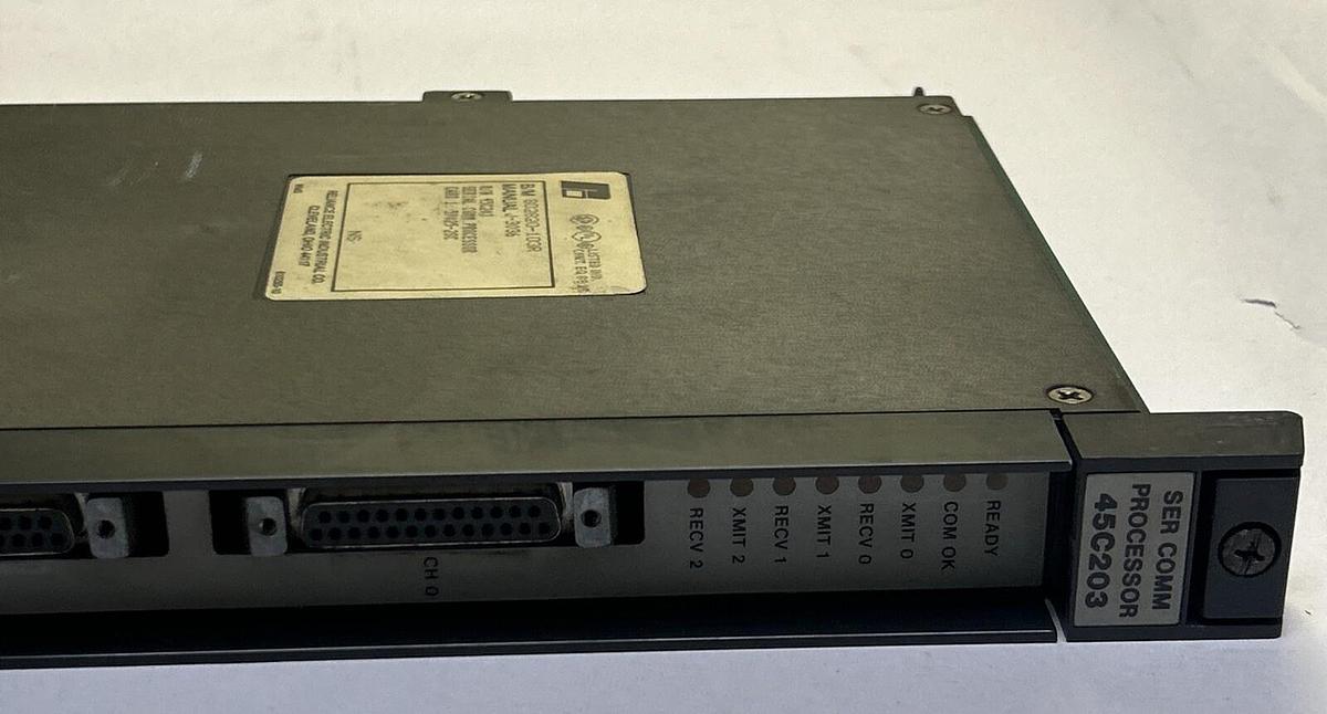 Used RELIANCE,45C203,PROCESSOR
