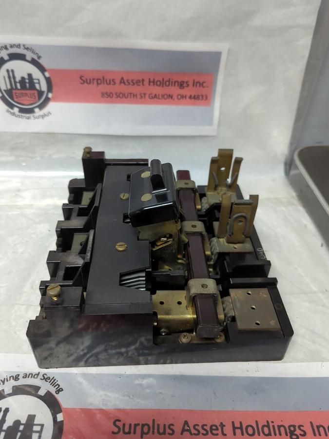 Used GE,343L510G10,QMR SWITCH 3-POLE PRE-OWNED