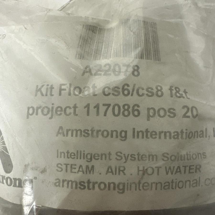 Used Armstrong,A22078,2" Float Kit