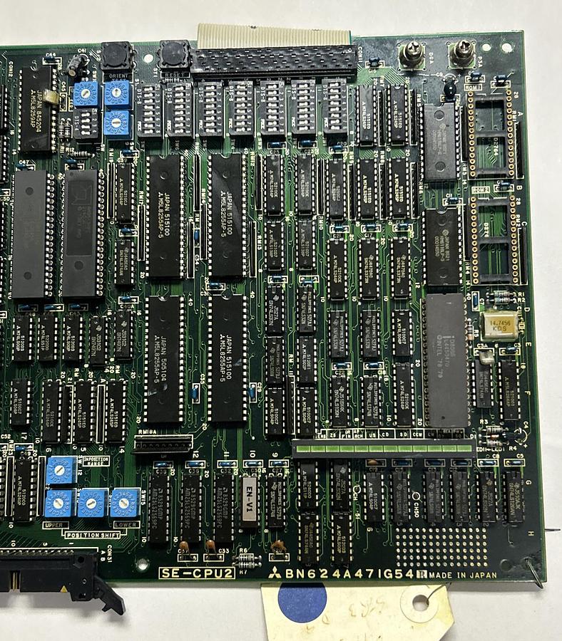 Used MITSUBISHI,BN624A471G54-B,SPINDLE DRIVE BOARD
