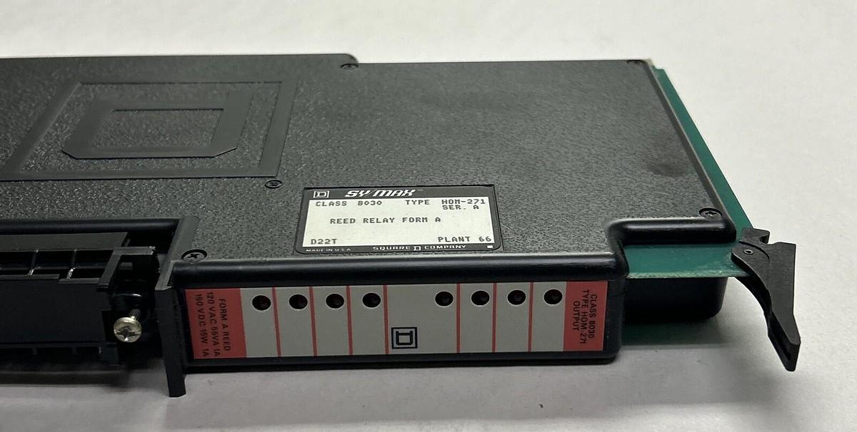 SQUARE D SYMAX,8030-HOM-271,OUTPUT MODULE NOS